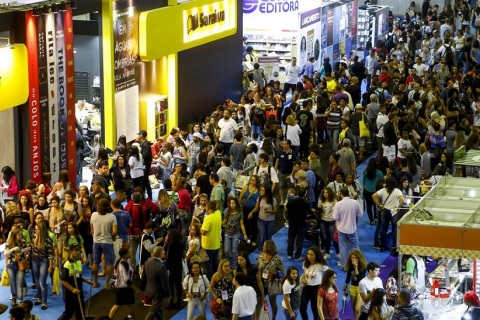 巴西圣保罗图书展览会展会现场图片