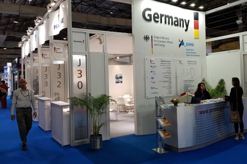 印度孟买海事展览会展会现场图片