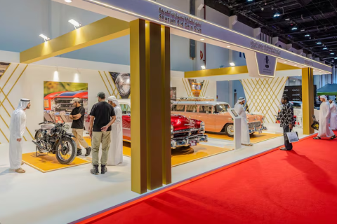 中东阿布扎比汽车、摩托车展览会展会现场图片