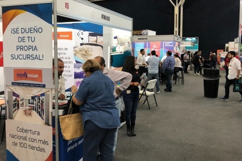 西班牙马德里连锁加盟展览会展会现场图片