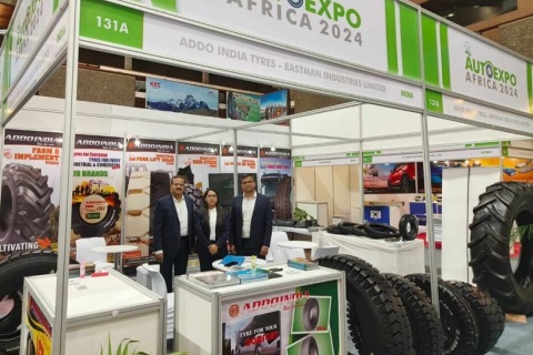 印度新德里轮胎展览会展会现场图片