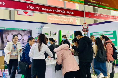 越南美容展览会展会现场图片