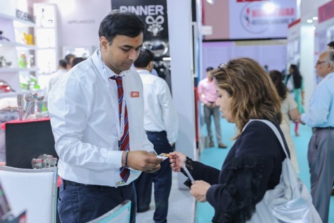 印度孟买文具及办公用品展览会展会现场图片