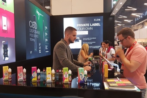 埃及开罗电子烟展览会展会现场图片