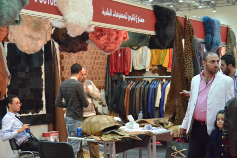 埃及开罗皮革及鞋类技术展览会展会现场图片
