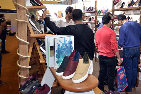 埃及开罗皮革及鞋类技术展览会展会现场图片