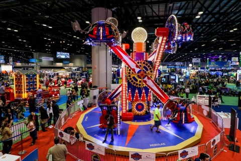 美国拉斯维加斯游乐设备展览会展会现场图片