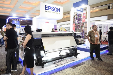 印尼雅加达纺织染料展览会展会现场图片