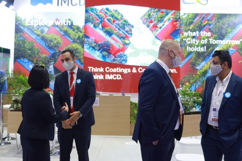 孟加拉亚洲涂料展览会展会现场图片