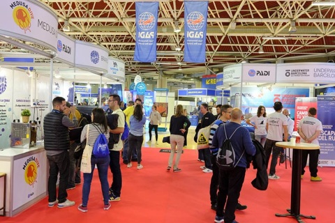 西班牙巴塞罗那潜水展览会展会现场图片