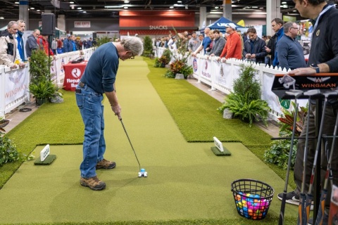 芬兰高尔夫球及户外用品展览会展会现场图片