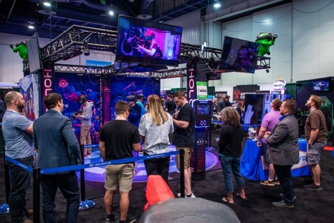 美国拉斯维加斯游乐设备展览会展会现场图片