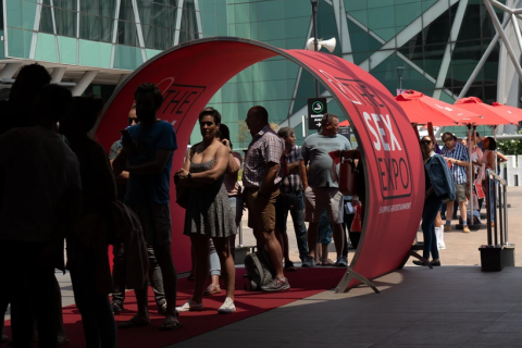 南非成人用品、情趣内衣展览会展会现场图片