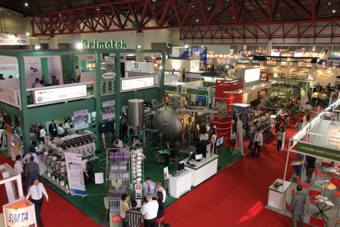 印尼雅加达纺织染料展览会展会现场图片