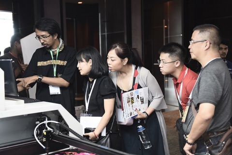 印尼雅加达纺织染料展览会展会现场图片