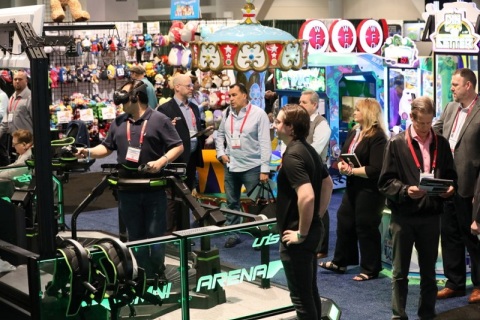 美国拉斯维加斯游乐设备展览会展会现场图片