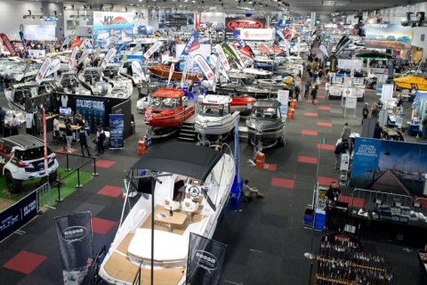 芬兰赫尔辛基游艇展览会展会现场图片