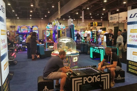 美国拉斯维加斯游乐设备展览会展会现场图片