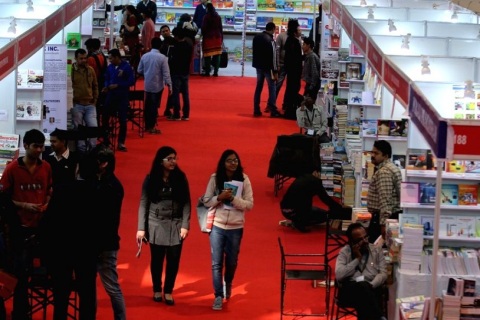 印度新德里书展览会展会现场图片