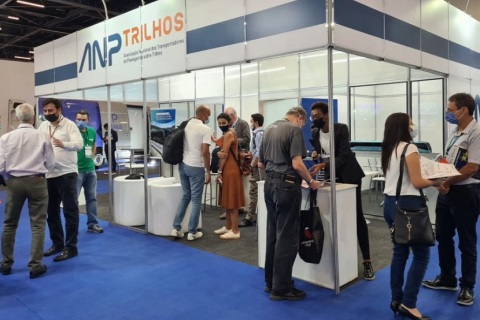 巴西圣保罗铁路轨道交通展览会展会现场图片