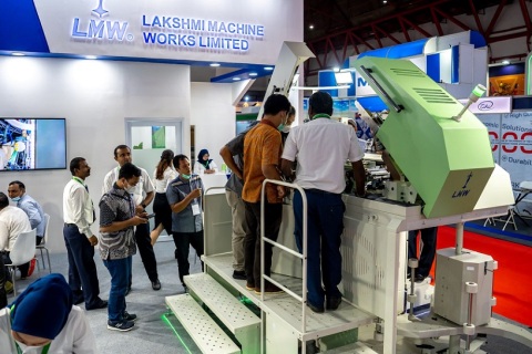 印尼数码纺织及丝网印刷展览会展会现场图片