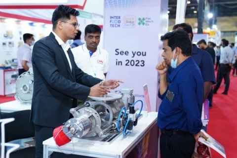 印度烘焙展览会展会现场图片