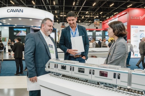 巴西圣保罗铁路轨道交通展览会展会现场图片