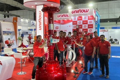 印度石油天然气及电力展览会展会现场图片