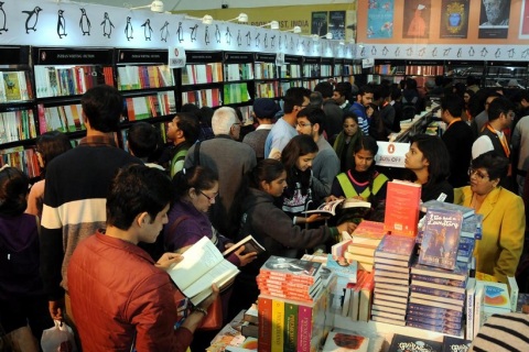 印度新德里书展览会展会现场图片