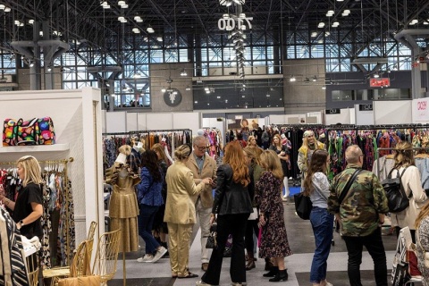 美国纽约春季服装配饰展展会现场图片