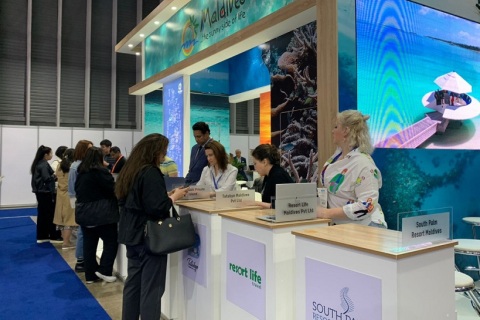 哈萨克斯坦阿拉木图旅游展览会展会现场图片