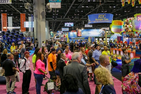 美国拉斯维加斯游乐设备展览会展会现场图片