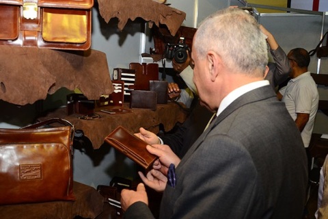 埃及开罗皮革及鞋类技术展览会展会现场图片