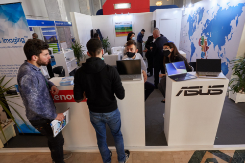 阿尔及利亚通讯及信息技术展展会现场图片