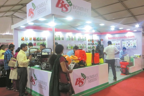 印度花卉园林园艺展览会展会现场图片