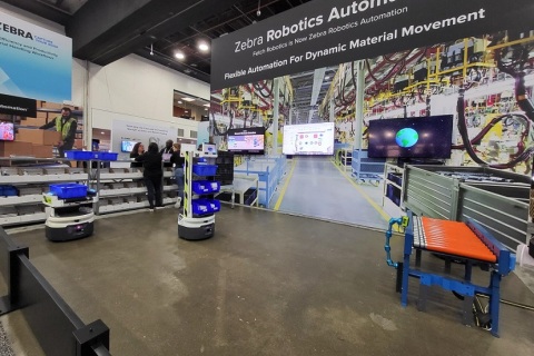 美国机器人及视觉展览会展会现场图片