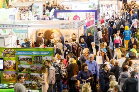 拉脱维亚里加旅游展览会展会现场图片