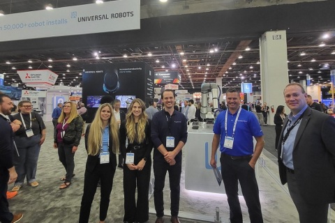 美国机器人及视觉展览会展会现场图片