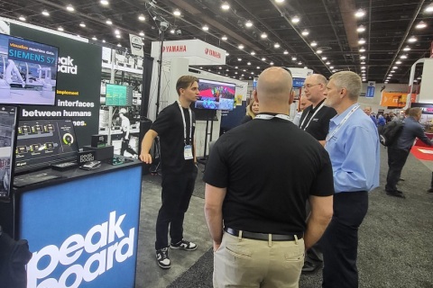 美国机器人及视觉展览会展会现场图片