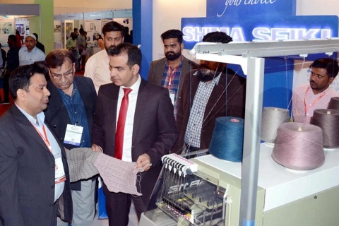 巴基斯坦染料印染展览会展会现场图片