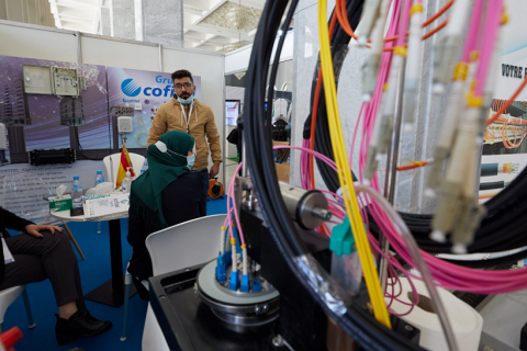 阿尔及利亚通讯及信息技术展展会现场图片