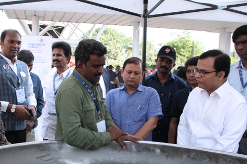 印度渔业展览会展会现场图片