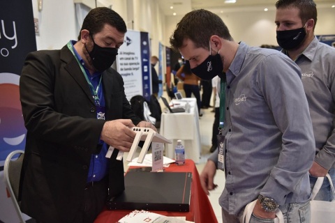 厄瓜多尔专业通信展展会现场图片