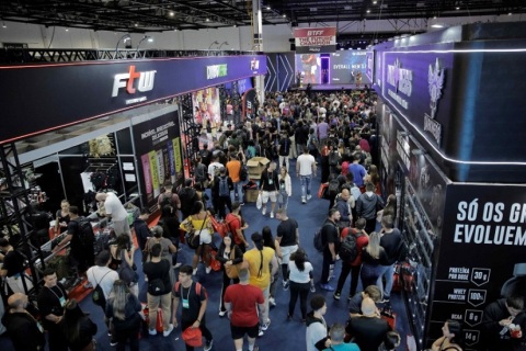 巴西圣保罗健身及体育用品展览会展会现场图片