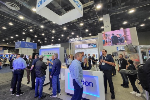 美国机器人及视觉展览会展会现场图片