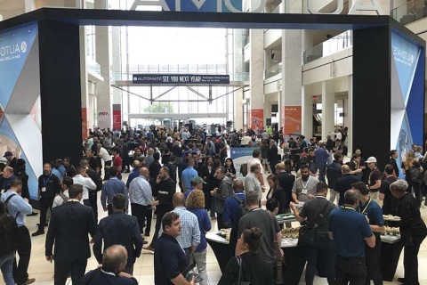 美国机器人及视觉展览会展会现场图片