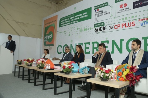 印度军警防务及国土安全展览会展会现场图片