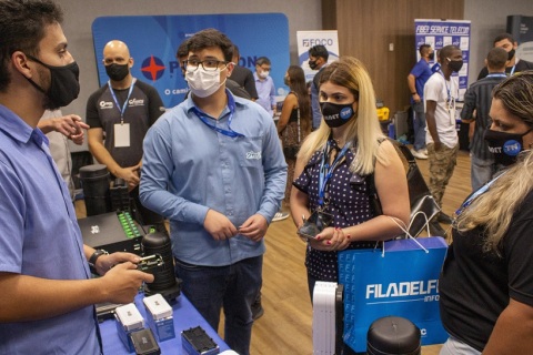 厄瓜多尔专业通信展展会现场图片