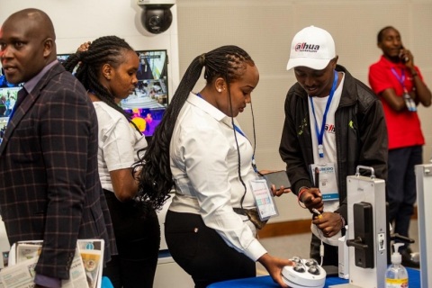 东非肯尼亚安防及安全科技展览会展会现场图片