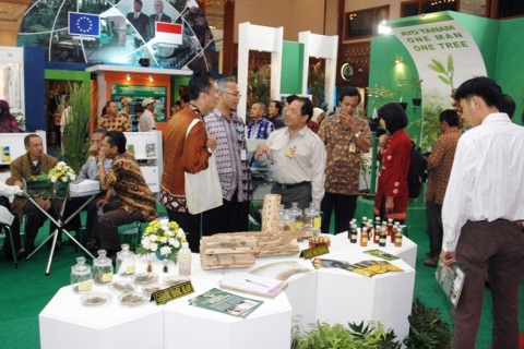 印尼国际化工展览会展会现场图片